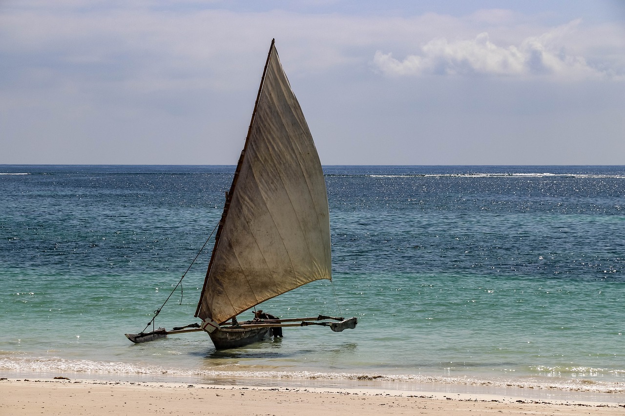 Dhow at Diani