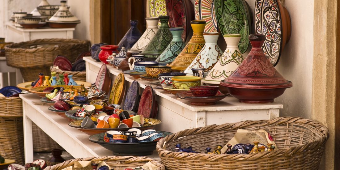 Moroccan souk