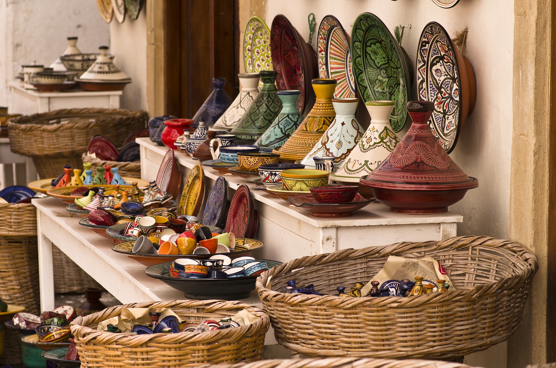 Moroccan souk