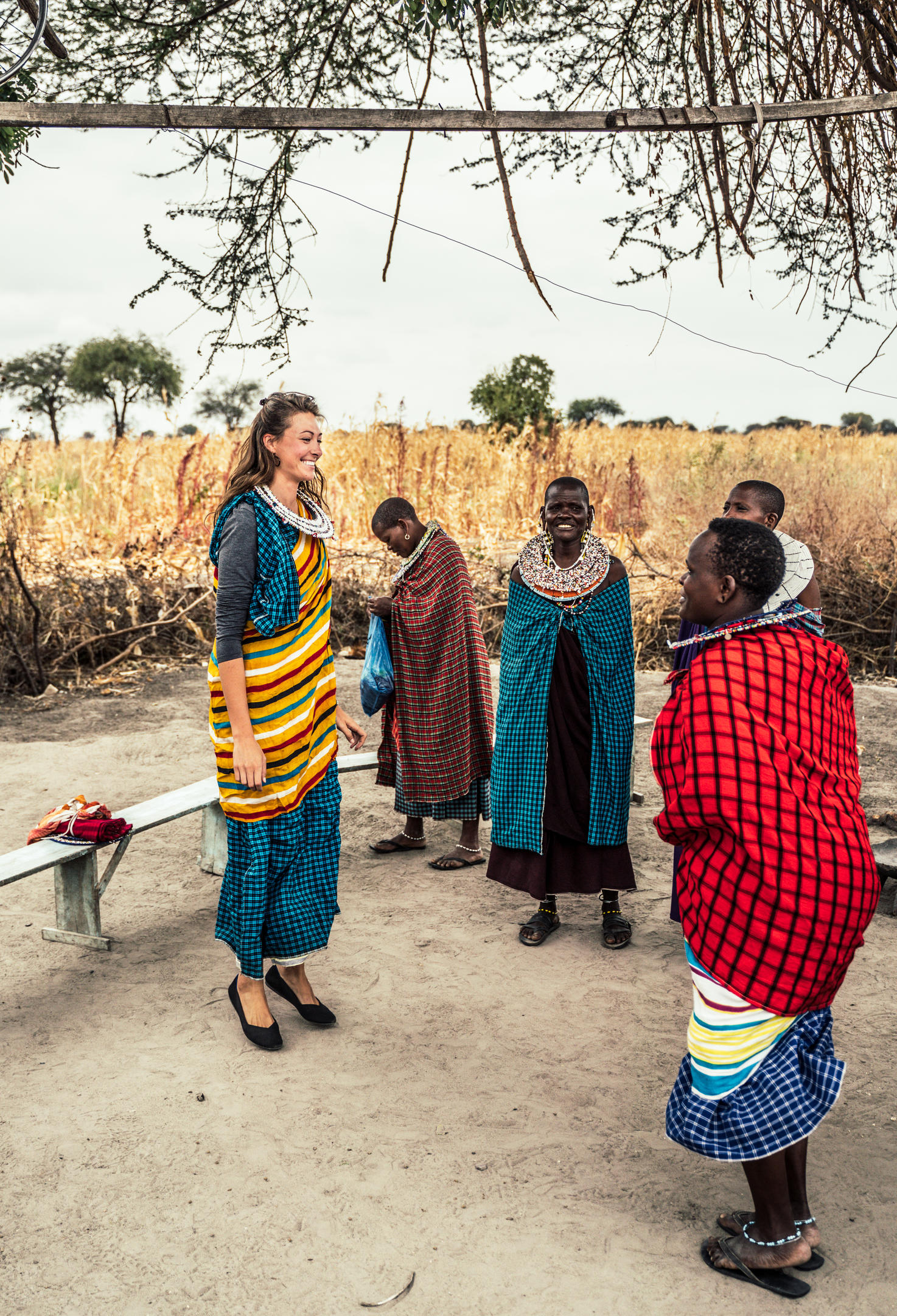 Masai visit